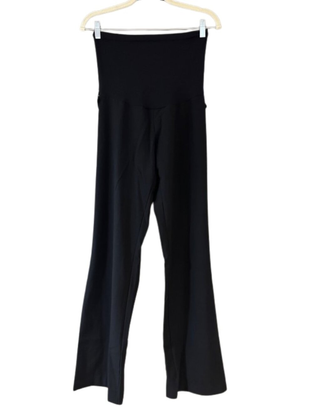 Motherhood Maternity Black Bootcut Pants Full Panel Stretch